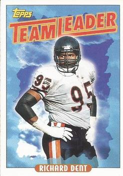 Richard Dent Chicago Bears 1993 Topps NFL Team Leader #172